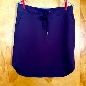 Athleta skirt, size small tall, purple, pocket skirt